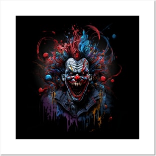 The Cursed of Clown - Joker Posters and Art